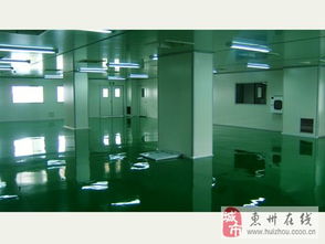 惠州食品廠qs凈化車間裝修工程